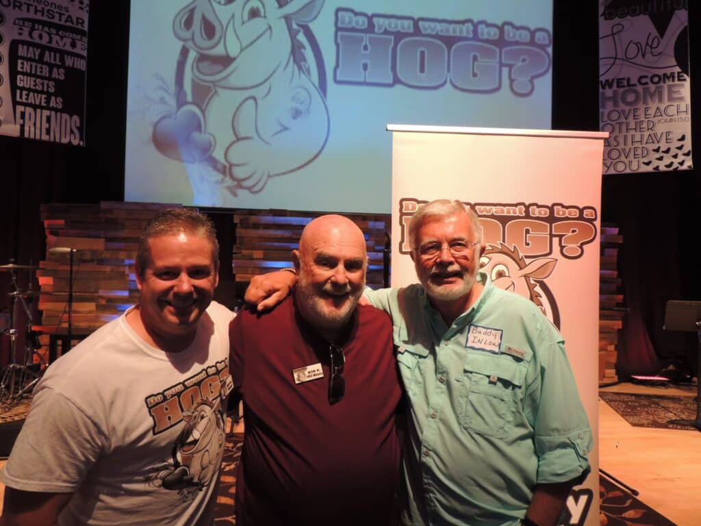 Greg Nall honored by Helping One Guy for his courageous journey and community support.