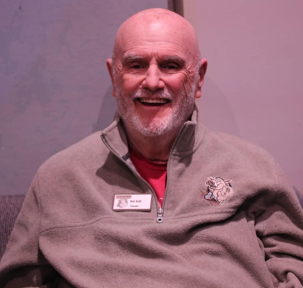 Bob Kelly, founder of Helping One Guy, whose legacy of faith, generosity, and service continues to inspire the community